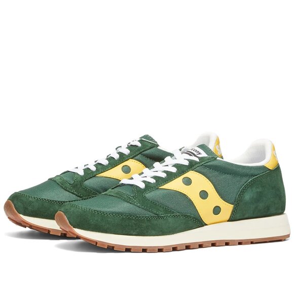 Saucony Jazz 81 forest/yellow - new with box - Picture 2 of 7